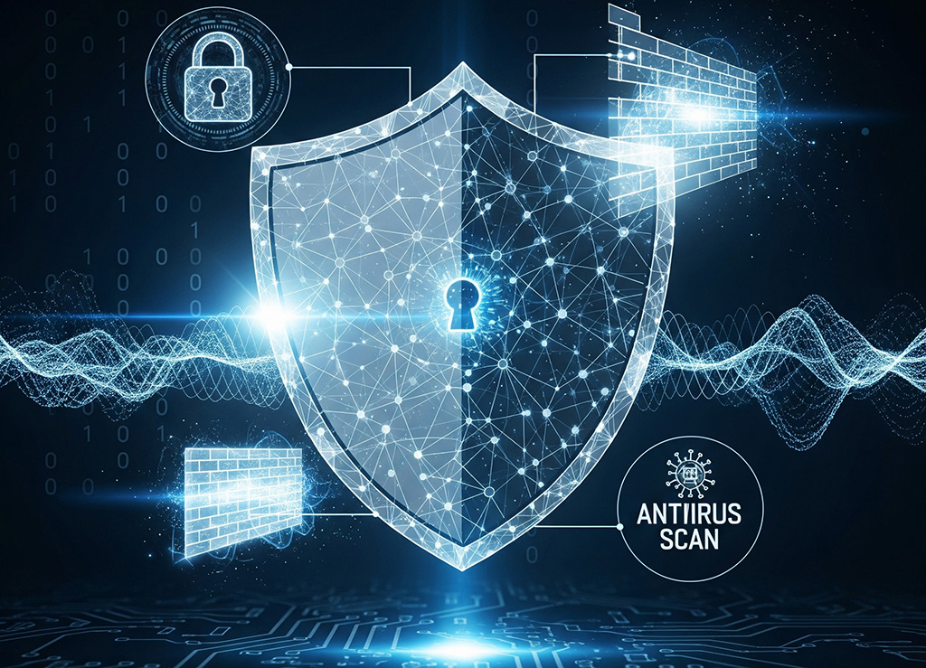 M2-U2-L3 Visualisation of Virus-Scan & Firewall