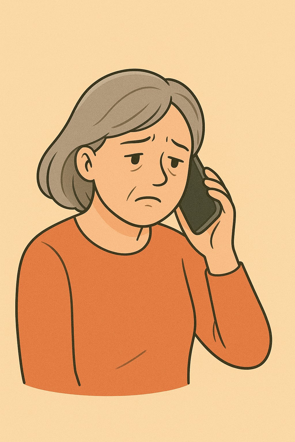 M5-U3-L2-B Anna ist traurig, weil sie ihre Freundin vermisst